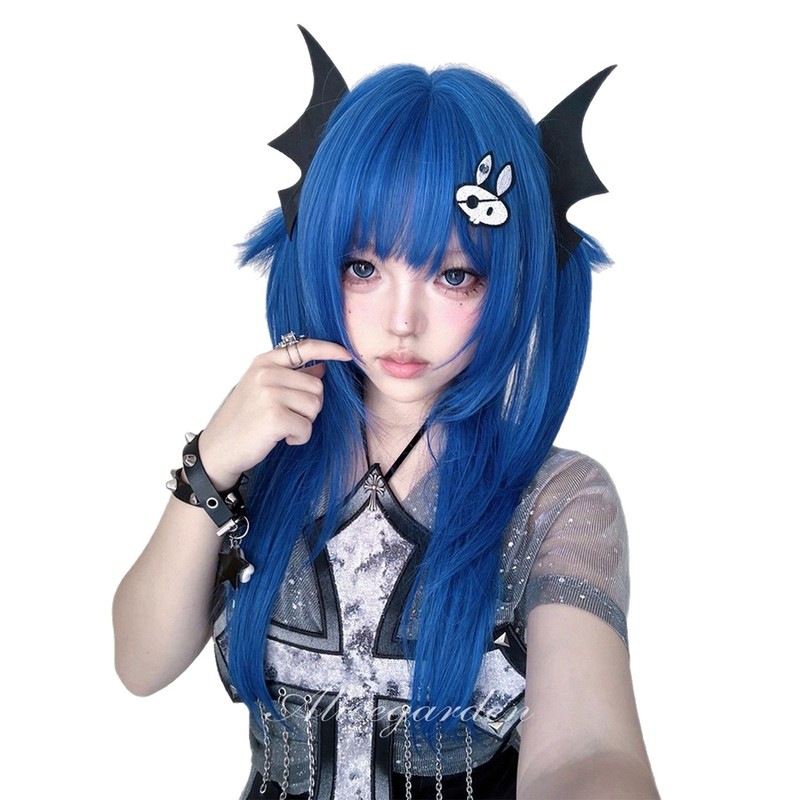 『星野咲』假发女长发Lolita魔法少女感高层次直发jk自然全头套式|undefined