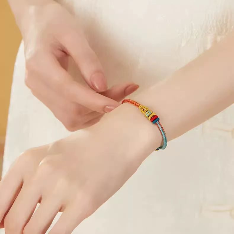 New Chinese-Style Exam Success Bracelet Lucky Charm Woven Koi Bracelet Exam Gift Blessing 2025 New Chinese-Style Exam Success Bracelet Lucky Charm Woven Koi Bracelet Exam Gift Blessing 2025