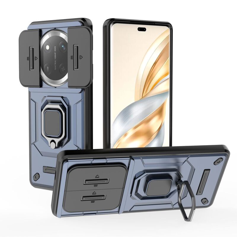 Suitable for Huawei Honor X9C smart Battle Bear Push Window Phone Case Two-in-One Bracket Protective Case Suitable for Huawei Honor X9C smart Battle Bear Push Window Phone Case Two-in-One Bracket Protective Case