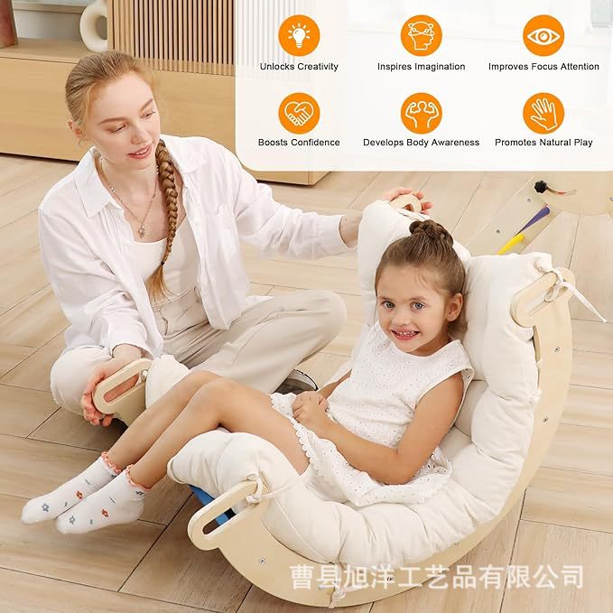 Cross-border sensory training quarter-circle children's balance beam, toddler physical training climbing frame toy