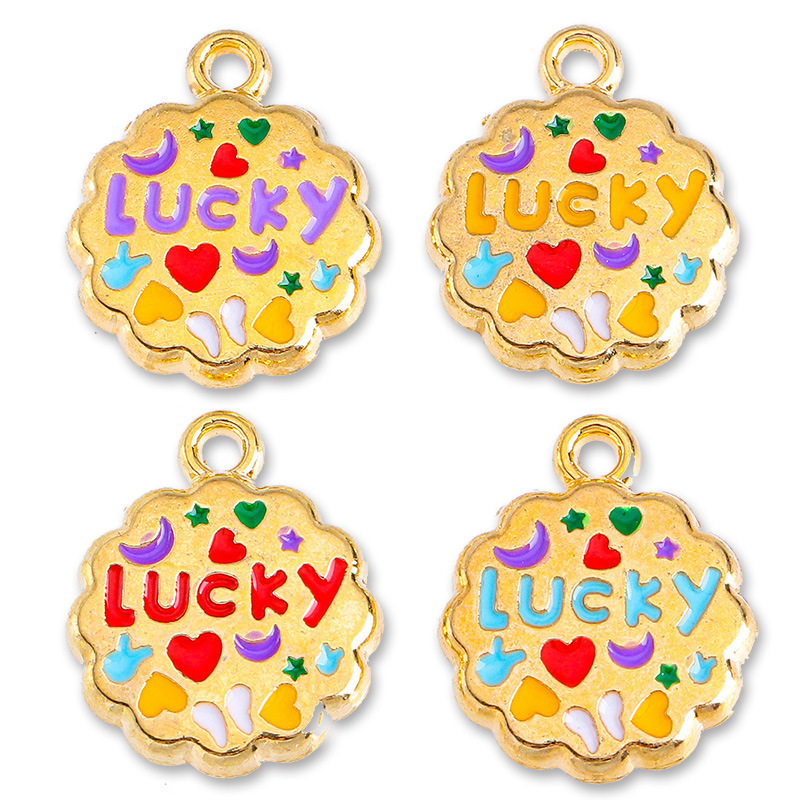 20 Pièces/Paquet Alliage Lettre Star Lune Pendentif display picture 4