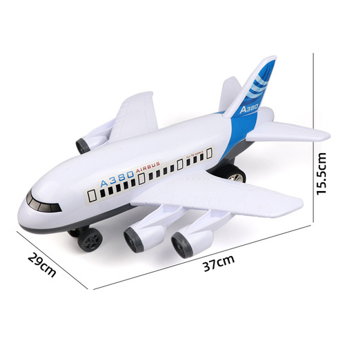 The same toy children's large inertia airplane model baby sliding toy street stall market wholesale supply