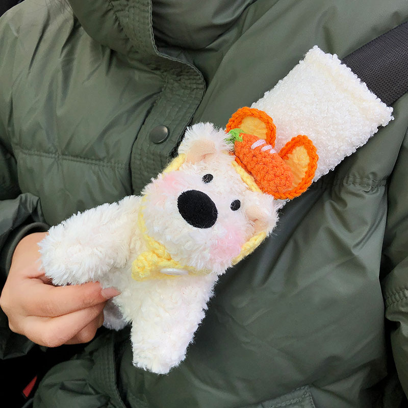Funda Protectora para Cinturón de Auto de Felpa