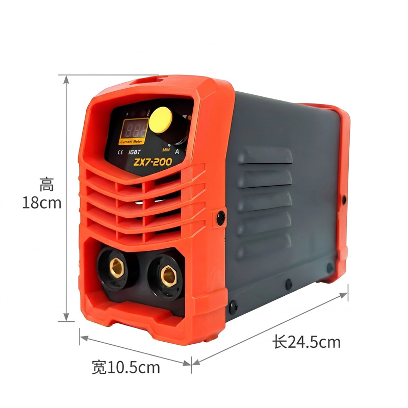 Máquina de soldadura eléctrica de mano pequeña para el hogar al por mayor transfronteriza 220V máquina de soldadura por puntos con pantalla digital inteligente de disipación de calor de hoja grande
