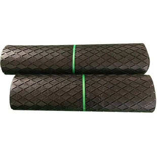 Carved Diamond-shaped Rubber Plate Flame-retardant with Vulcanized Layer Cold Viscose Plate Conveyor Roller Coated