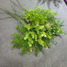 仿真绿植芦荀草婚庆背景插花造景龙须草仿真绿植仿真植物绿植造景