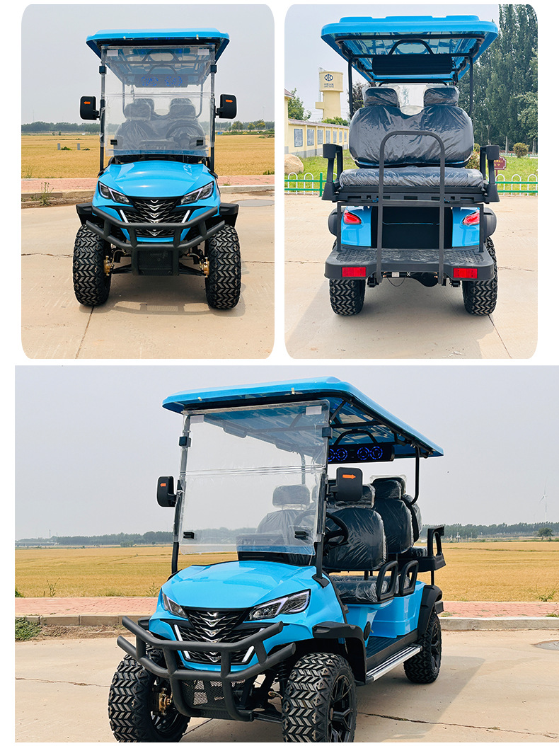 8-Seater Electric Golf Cart for Tourism, Sightseeing, Hotel Properties, Real Estate Tours, and Export