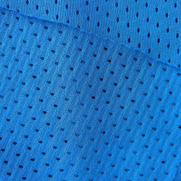 现货有光洞布120g内衬拼接用编网孔布运动服篮球服装网眼布面批发