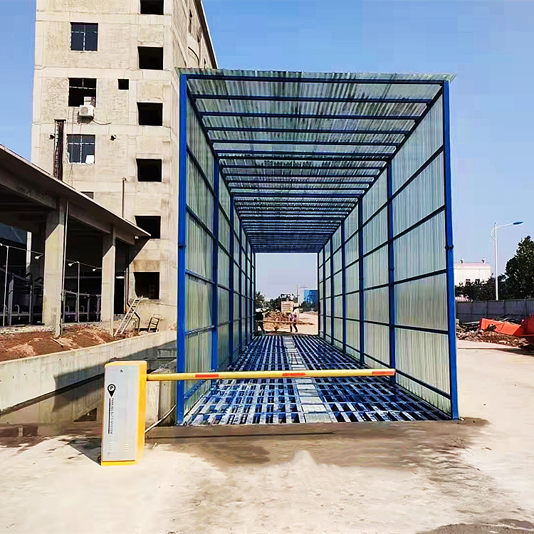 龙门式工地车辆洗轮机 工地车辆自动洗车机 工地洗车台