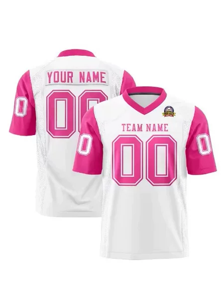 Football Jerseys with Printed Team Names and Numbers, Suitable for Men, Women, and Youth Fashion Casual Sports T-Shirts