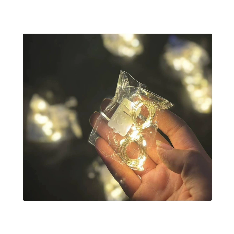 Медная проволока LED гирлянда букет украшение атмосферный цветной светодиодный лента маленькая световая цепь светящаяся цепь подарок украшение световая цепь