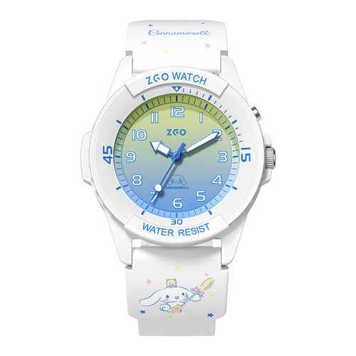 ZGO Zhenggang Sanrio watch girls student dopamine cinnamon dog quartz watch exam waterproof children's watch
