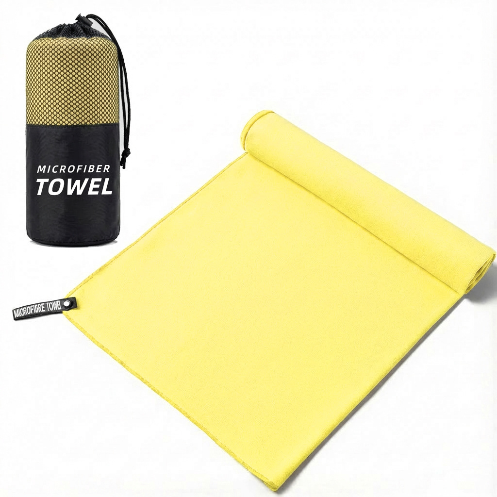 Absorción transfronteriza portátil toalla de secado rápido natación microfibra logo personalizado toalla deportiva succión de sudor gimnasio