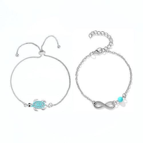 Fancy Accessories Hot Selling Beach Ankle Chain Set Retro Metal Chain Ankle Chains For Women Holiday Ankle Decorations For Her