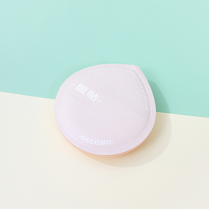 Fábrica de algodón personalizado amasar polvo de polvo no comer polvo seco y húmedo de doble uso de opacificación gota de agua esponja cojín de aire triángulo polvo de polvo