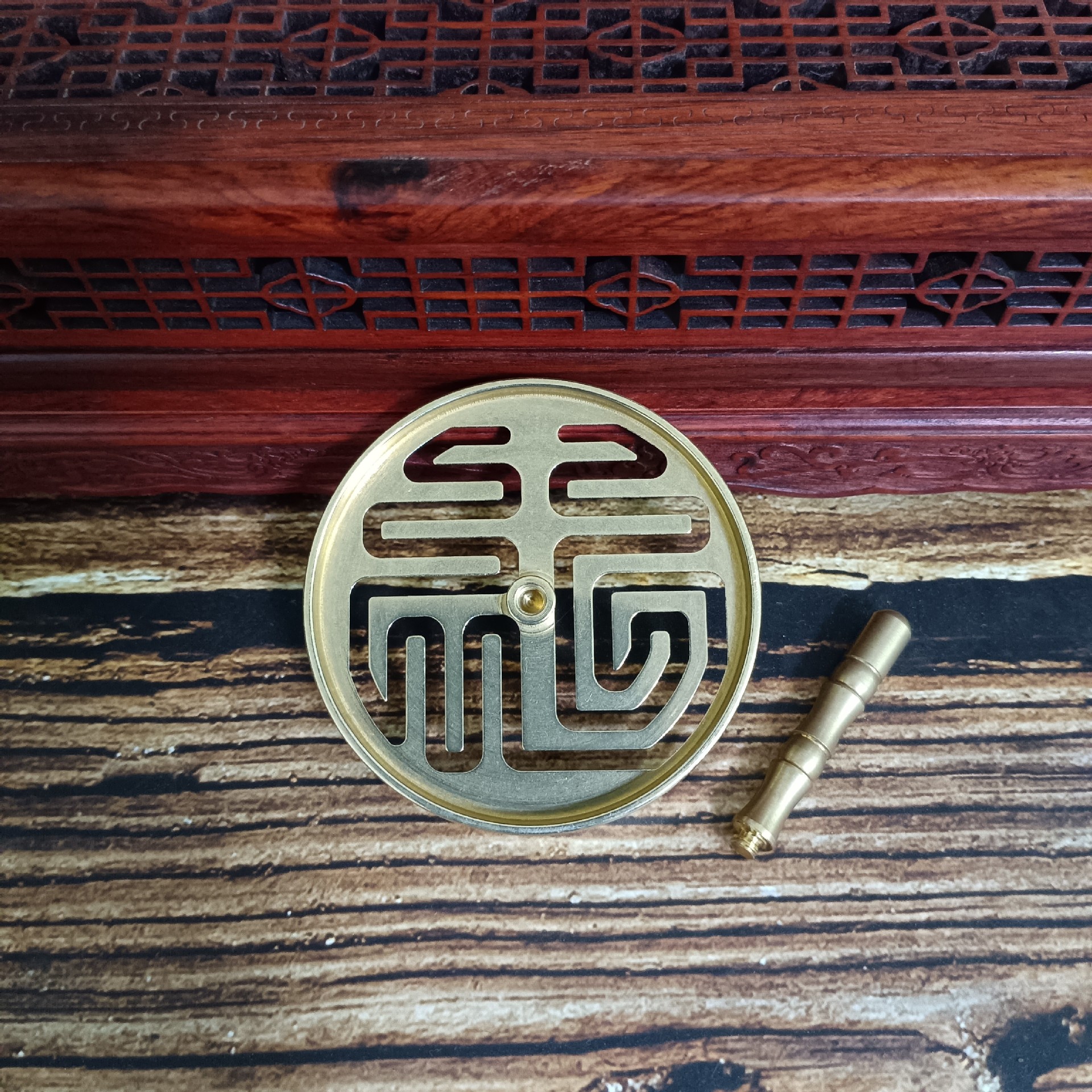 황동 자연 색상 6.0 Fu 구리 핸들