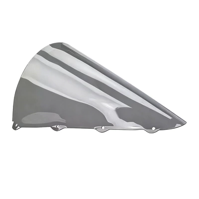 Suitable for Ducati 959 Heightened Windshield, 1299 Modified Racing Windshield, 15-19+ (Motorcycle front windshield) - gray