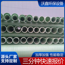 大口徑玻璃鋼夾砂管排水排污管道通風管 地埋式電力電纜保護管