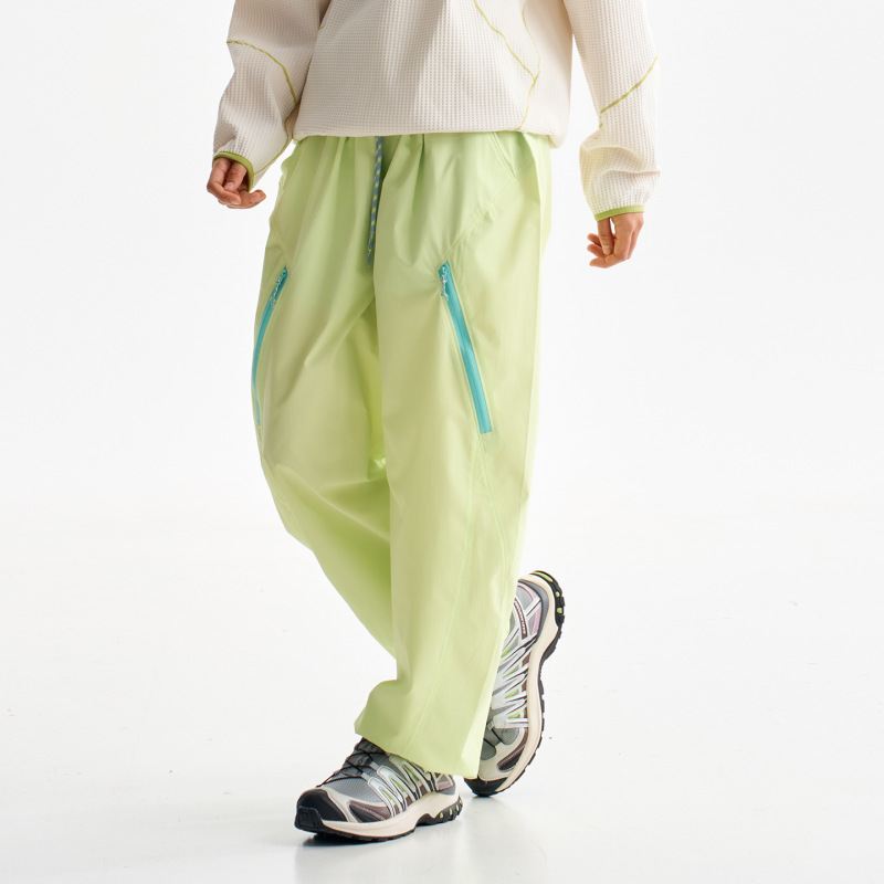 Lightweight Quick-Dry Paratrooper Pants Outdoor Hiking Straight-Leg Sports Cargo Pants Unisex Casual Pants