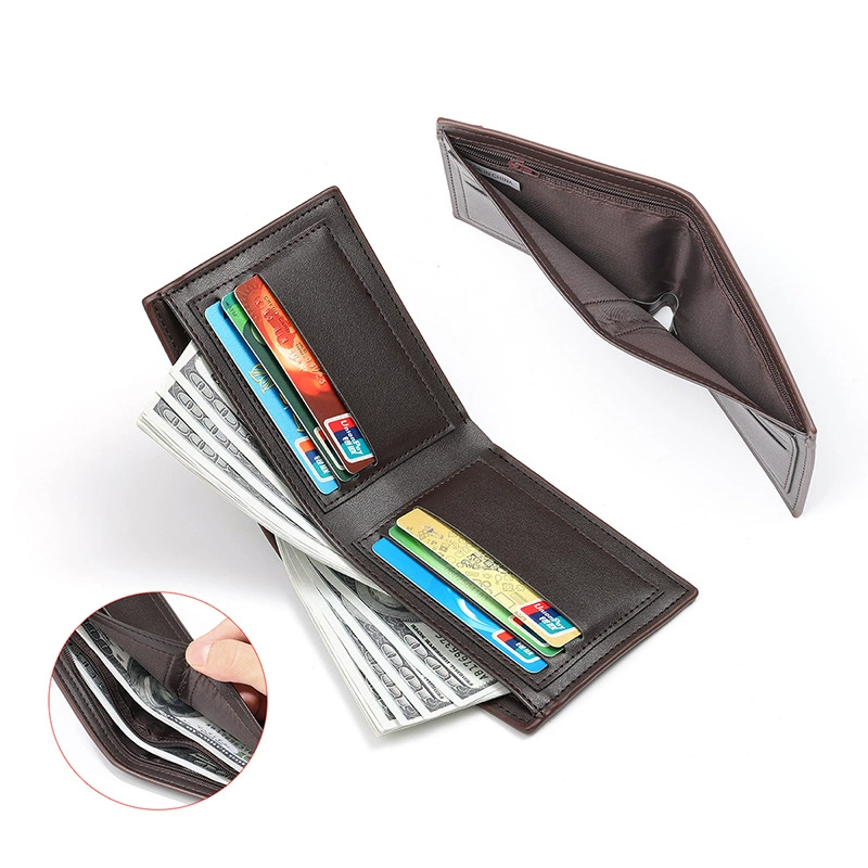 (Cross-border trading), polyurethane short ultra thin wallet, card holder