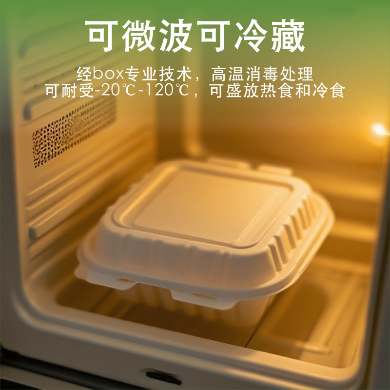 環境に優しい分解性使い捨てディナープレート食品グレードの骨プレート増粘耐油プレート絵画バーベキューケーキプレート|undefined