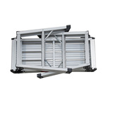 Домохозяйство алюминиевого сплава Портативная лестница на открытом воздухе, стиральная машина, стул в помещении и на открытом воздухе, складывание портативного лошадиного табурета