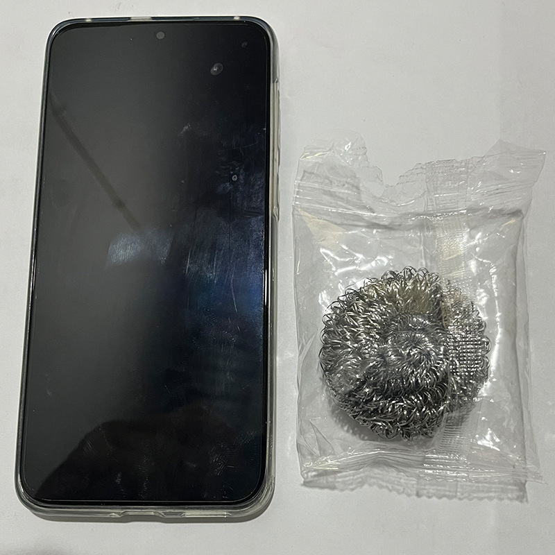 卸売りの露店の贈り物はステンレス鋼の鋼の玉の台所の家庭用多機能の清潔なボールを洗って鍋を洗って汚れを取り除きます。|undefined