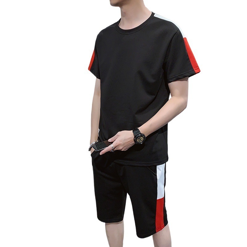 [Fabrica directa en stock] 2025 nuevo traje de hombre joven transpirable de moda con corto guapo