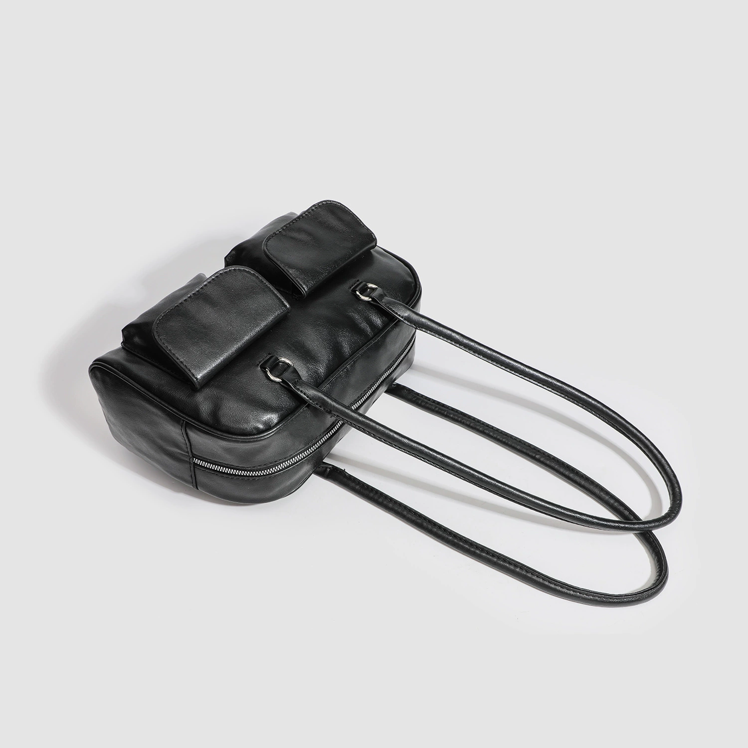 Capacious one-shoulder bag
