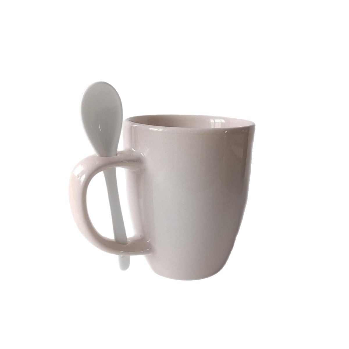 Venta caliente con cucharas, tazas de café con logotipo impreso, tazas de café con agua, construcción de grupos empresariales, celebración de la apertura de tazas de cerámica personalizadas image 5