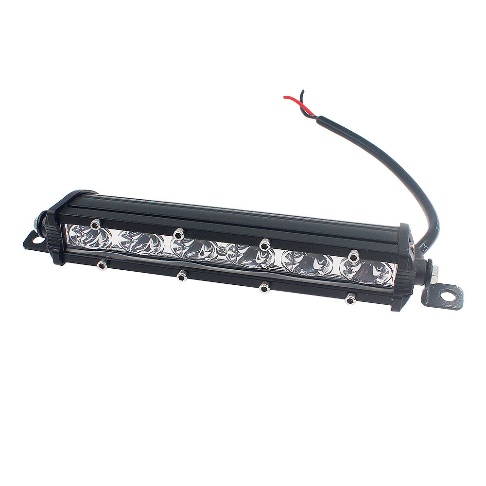 18W 6 LED light bar DC 12-60V off-road LED light bar spotlight work light