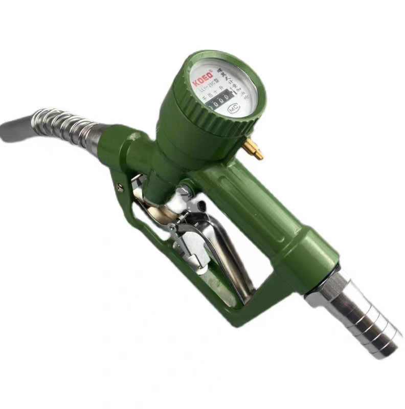 机械式加油枪，LLY-25计量加油枪，，流量计机械计量油枪