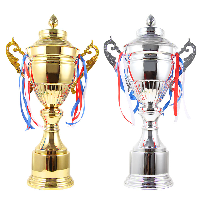 Trofeos de metal Fútbol creativo Baloncesto Campeones Juegos de medallas Juegos de honor Jardín de infantes Juegos de premios