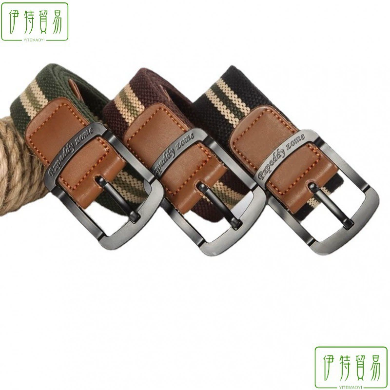 Мужские и женские ремни, пряжки, брезентовые ремни, повседневные брюки с корейской версией модных студентов мужского пола, молодежная военная подготовка на открытом воздухе