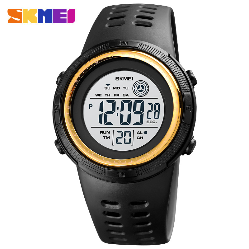 Skmei 1773 nuevo estudiante deportes al aire libre reloj electrónico color caramelo moda cinta luminosa pantalla única