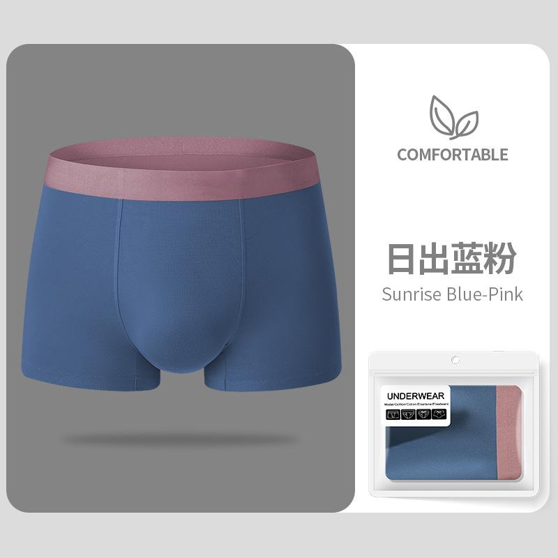 Pantalones interiores de hombre al por mayor 100 pcs de moda nylon de doble cara sin marcas pantalones de cuadrícula cómodos de hombre