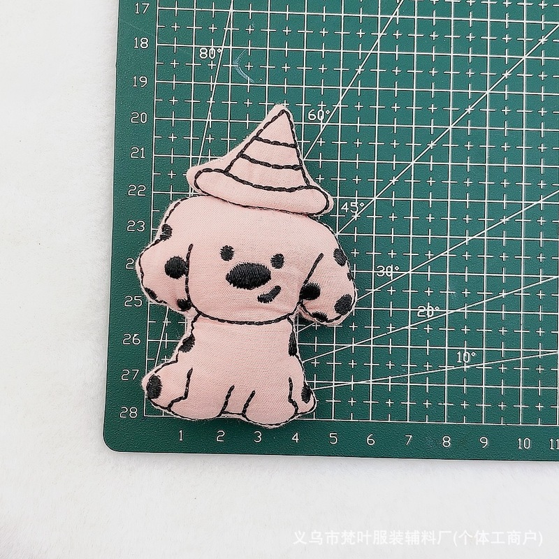 韩国卡通布艺手工冲棉DIY发饰发圈装饰衣服包包配饰服装辅料配件|undefined
