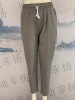 Quick dry silk trousers suitable for men and women for mother, loose fit, for middle age