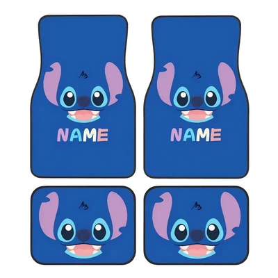 Animation Car Stain-Resistant Floor Mats | Avtomobil döşəmə paspasları - dsn-foot-pad-39-3344cm-two-piece-set