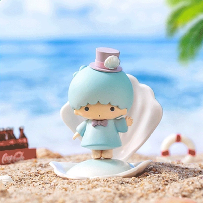 Sanrio Bihai Holiday Culomi Blind Box: Циннамон Дог, Мелоди, Пача — модная фигурка-игрушка, подарок на день рождения