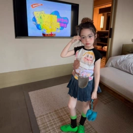 童套装;童T恤;童裤