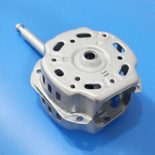 Factory wholesale fan motor shell end cover Motor Shell oil bearing shell galvanized plate 66 iron shell