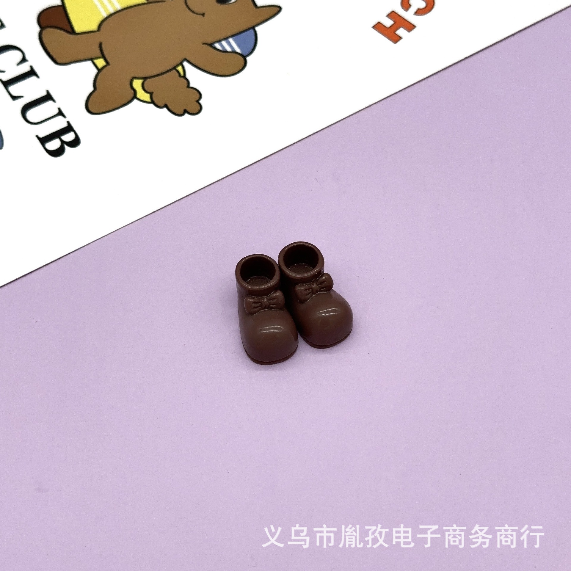 Resina coreana zapatos de arco DIY zapatos pequeños accesorios de juguetes de pelo caja de teléfono celular pegatinas de refrigerador pegatinas manuales