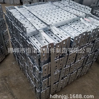 热镀锌41*41托臂支架 冷弯预埋槽钢 管廊立柱哈芬槽 厂家生产制造