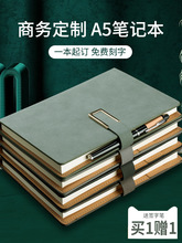 笔记本2023年新款加厚本子记事本5日记本成人商务工作会议记录本5