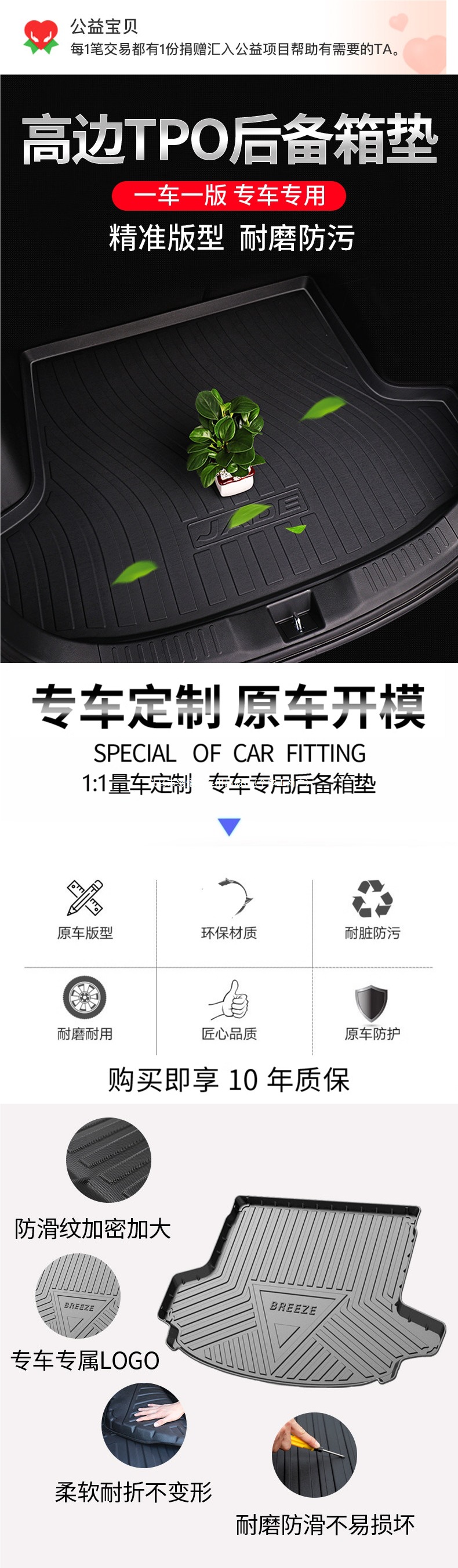 Suitable for Audi A4L, Q3 (2021-2022 models), A6L, A3, Q5, Q7, A5, Q2L, and Q5L – trunk mats and rear trunk trim