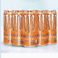 可口可乐魔爪Monster柑橘风味运动饮料330ml*12罐能量风味饮料