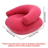 Red inflatable sofa