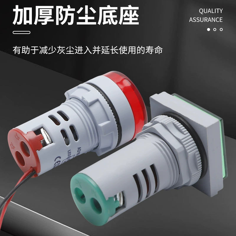 LED цифровой дисплей вольтметр AD16-22DSV сигнал цифровой дисплей 220V инструмент высокая точность