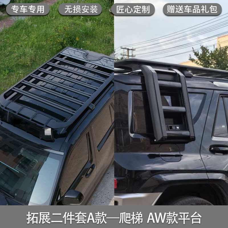 Tank – Roof rack Ladder Book Bag - tank-700-aw-platform-expansion-ladder-two-piece-set